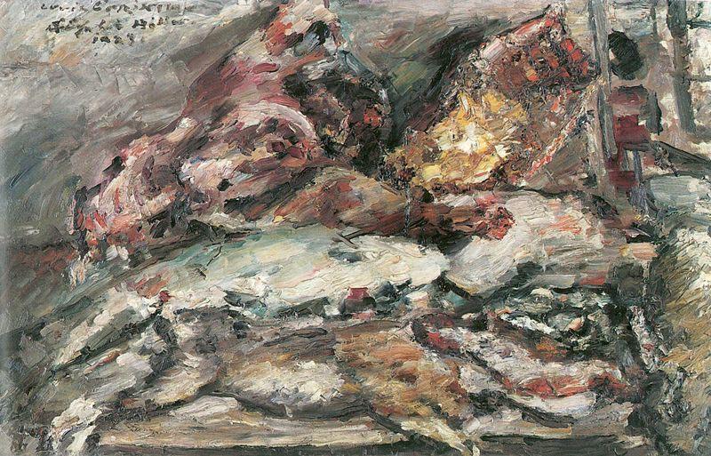 Lovis Corinth Viktiualien bei Hiller in Berlin Sweden oil painting art